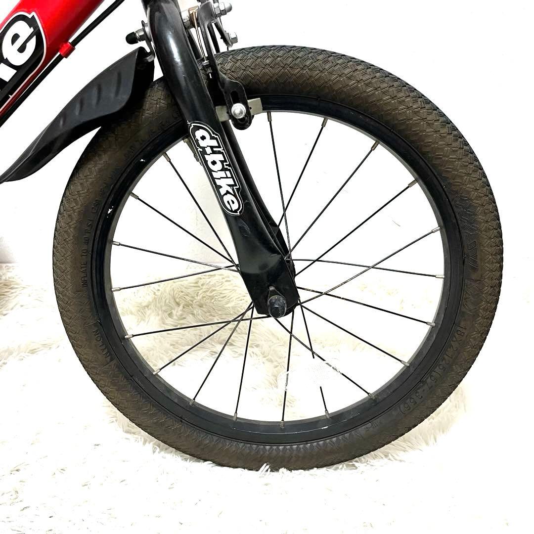 d-bike Master 18インチ キッズバイク レッドD-バイク 自転車