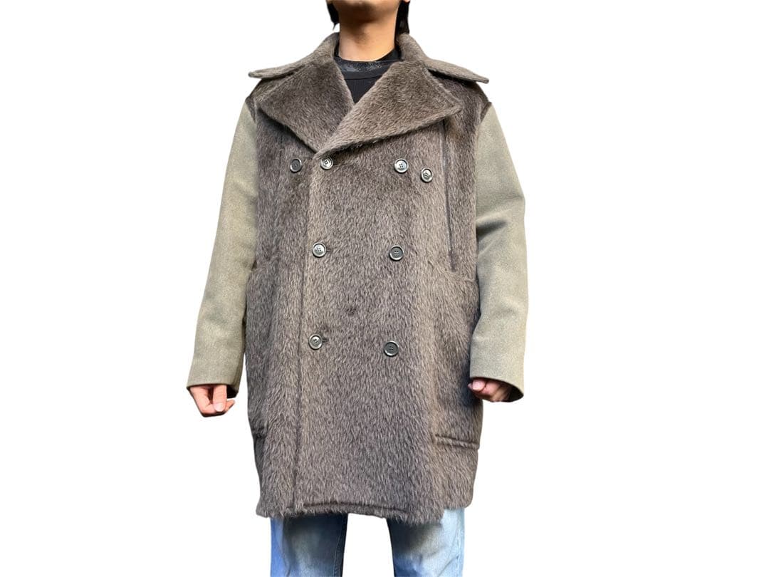 美品 GOLDEN  アルパカ混 XXS イタリア製 オーバーサイズ