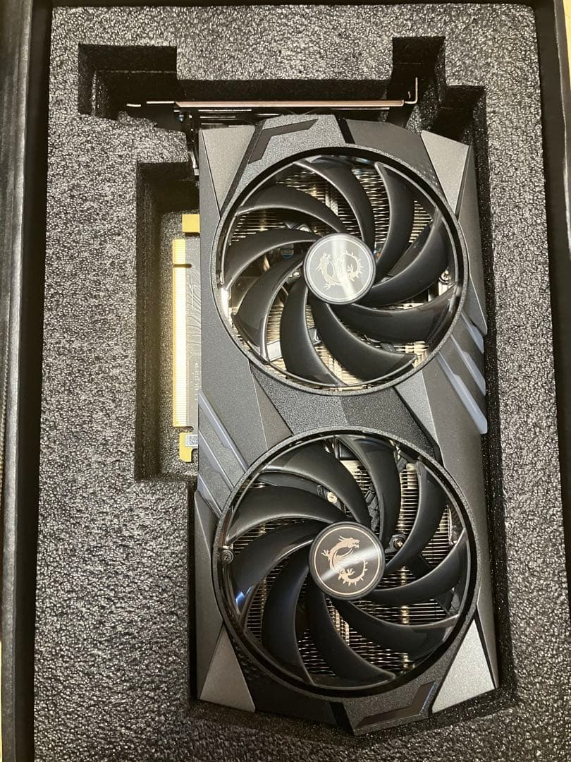 グラフィックボード・グラボ・ビデオカード MSI GeForce RTX 4060Ti GAMING X 8G