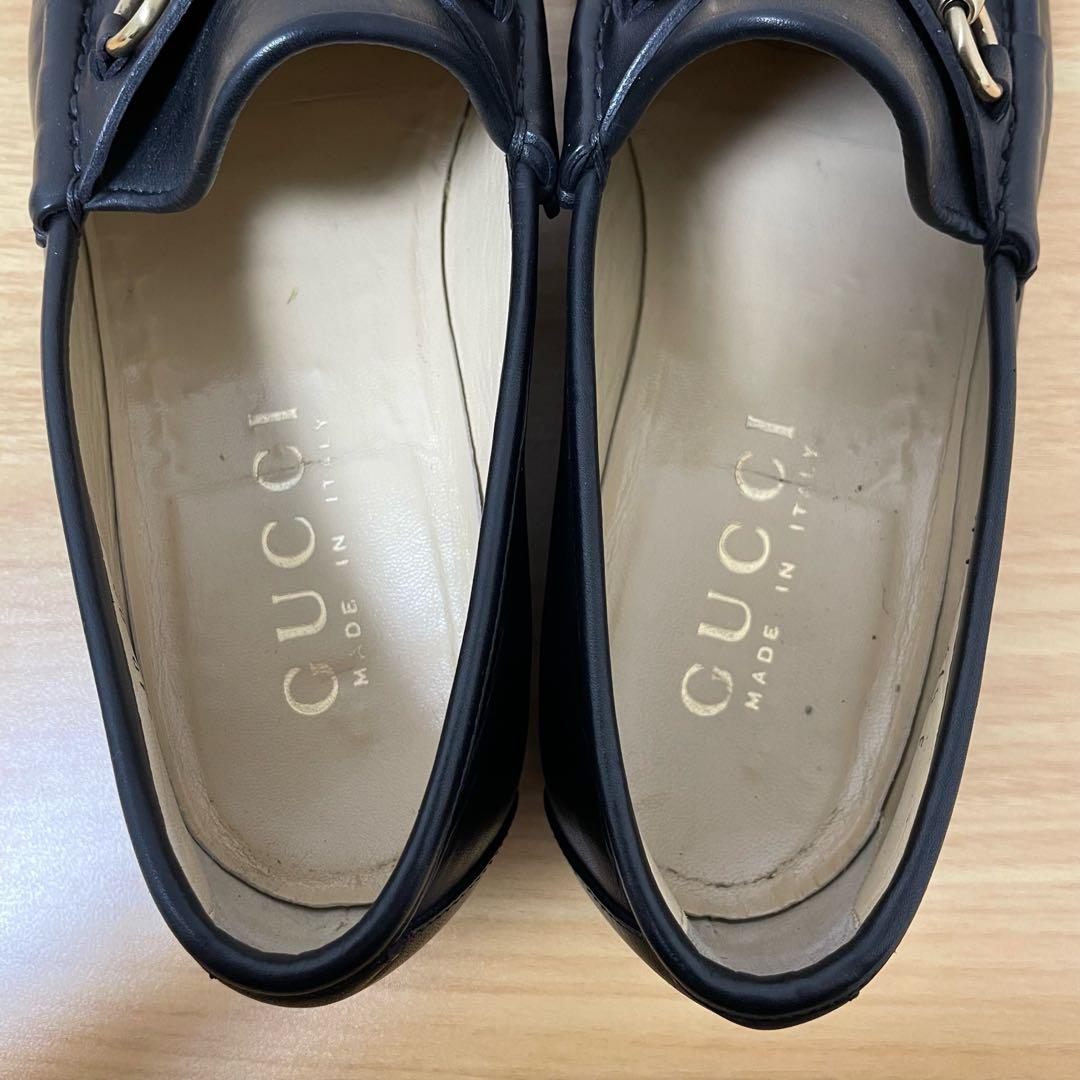 グッチ　ホースビットローファー　レザー　ブラック　110 0009/2 41.5