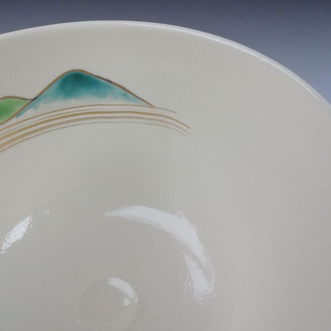 Ｔ１８３　茶碗　『八景』『利昇窯　加藤利昇』　共箱　抹茶碗　茶道具