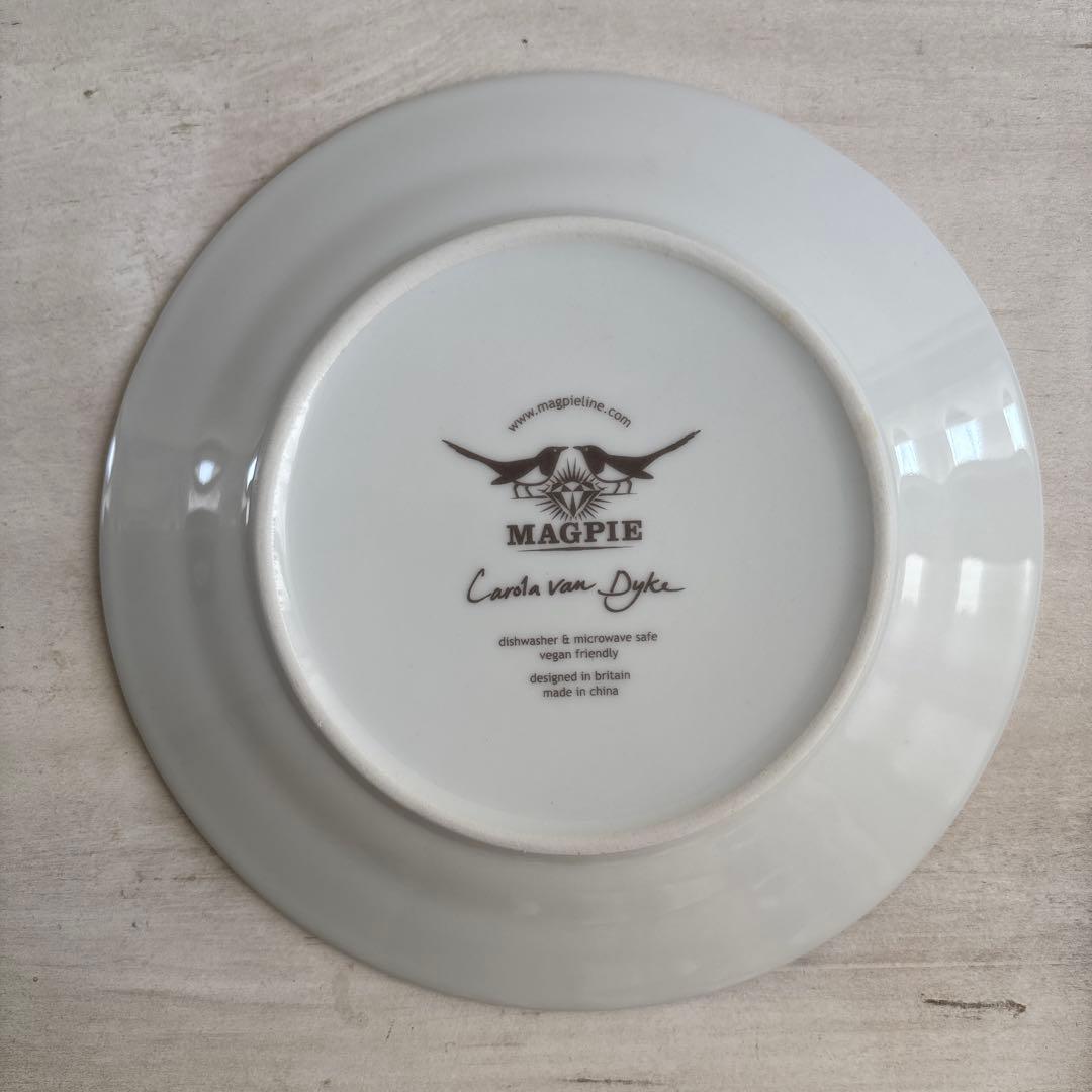 キャロラ・ヴァン・ダイク　ビースティーズ プレート4枚セット Magpie