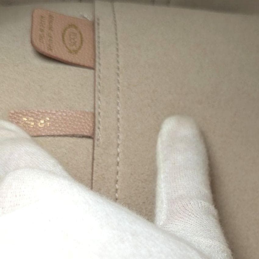 【極美品】TOD'S　Tタイムレス　ホーボー　ミディアム　ハンドバッグ　ベージュ