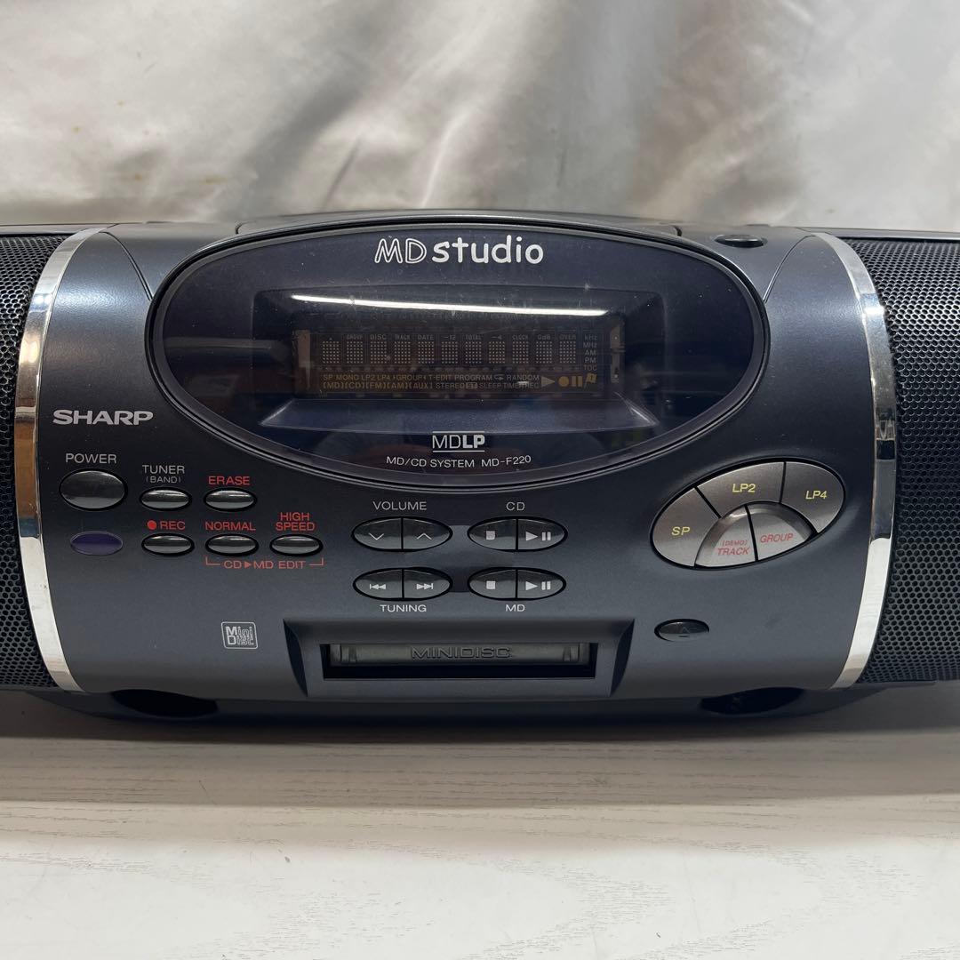 ラジオ・コンポ SHARP MD-F220 MDstudio MDLP