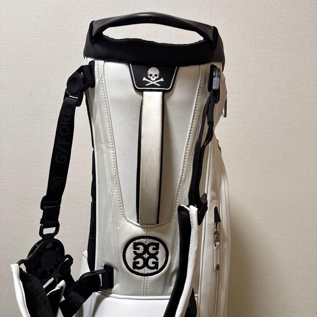 G/FORE × VESSEL キャディバッグ ホワイト 9型 スタンド破損