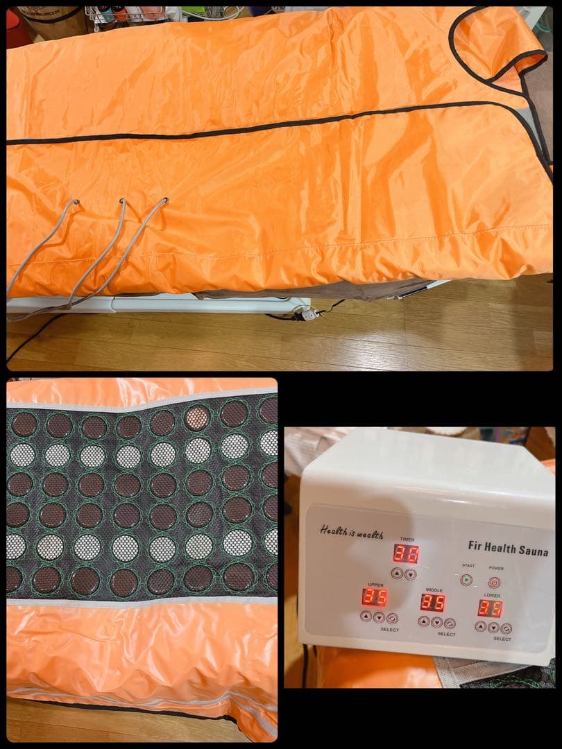 遠赤外線マット ホットストーン サウナ よもぎ蒸し ヒートマット 美容機器 スパ