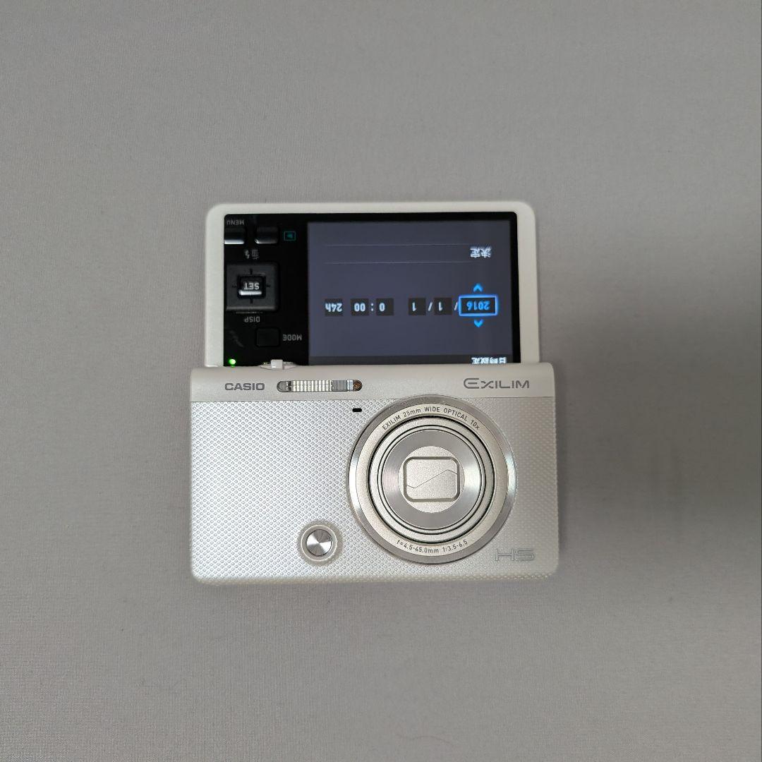 ◤箱付◢ CASIO カシオ デジカメEXILIM EX-ZR70WE ホワイト
