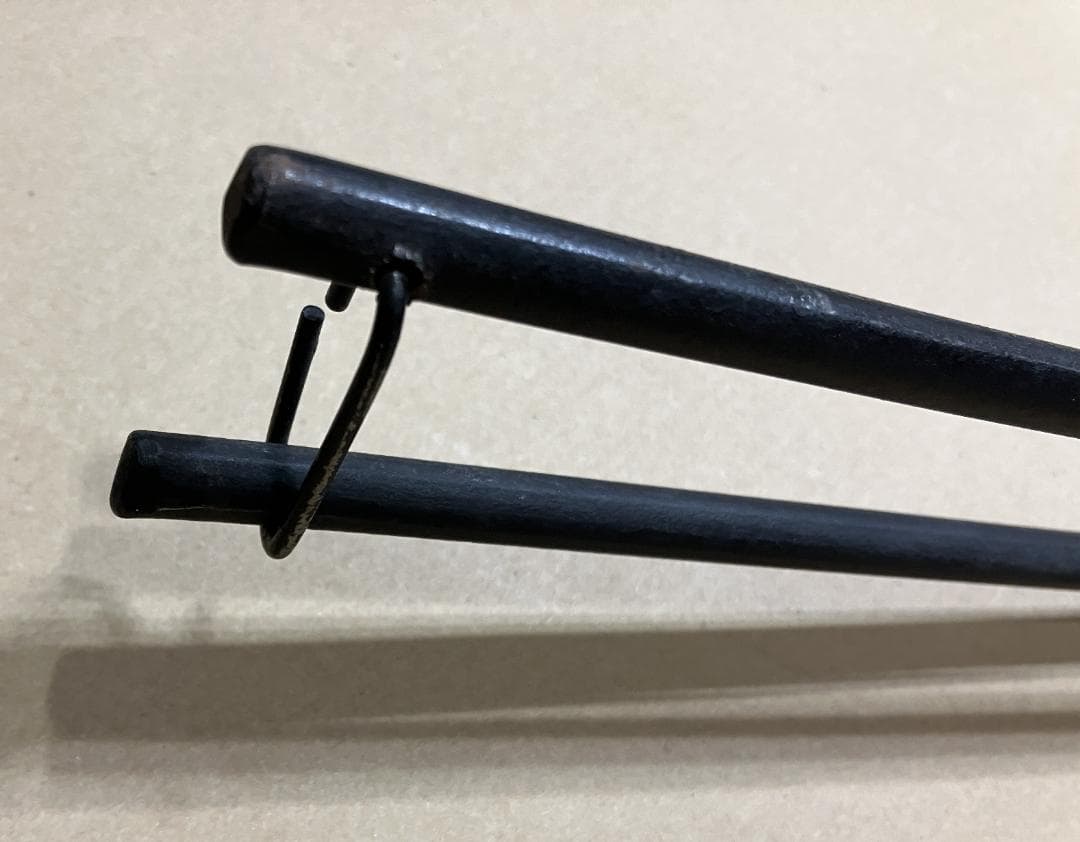 昭和レトロ　たい焼き器 　二丁焼き 　鋳物