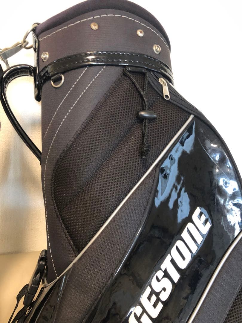 【送料込み】美品　ブリヂストン　キャディバッグ　軽量　ゴルフバッグ