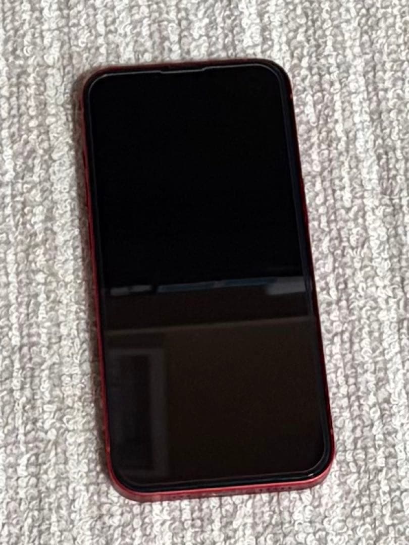 iPhone13 プロダクトレッド 128GB 本体、ケーブル・充電器付き