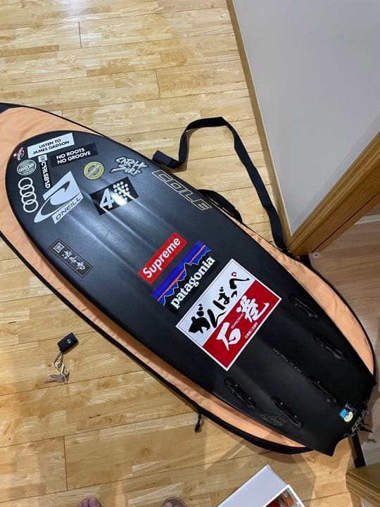 最終値下　aviso製 bd3 サーフボード　ファンボード　カーボンフィン