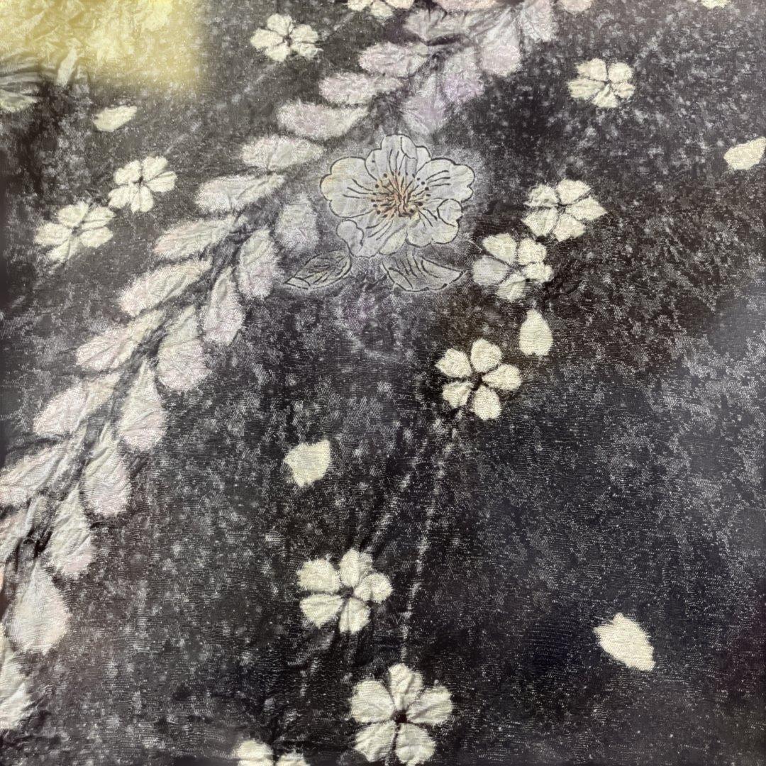 辻ヶ花　正絹　振袖