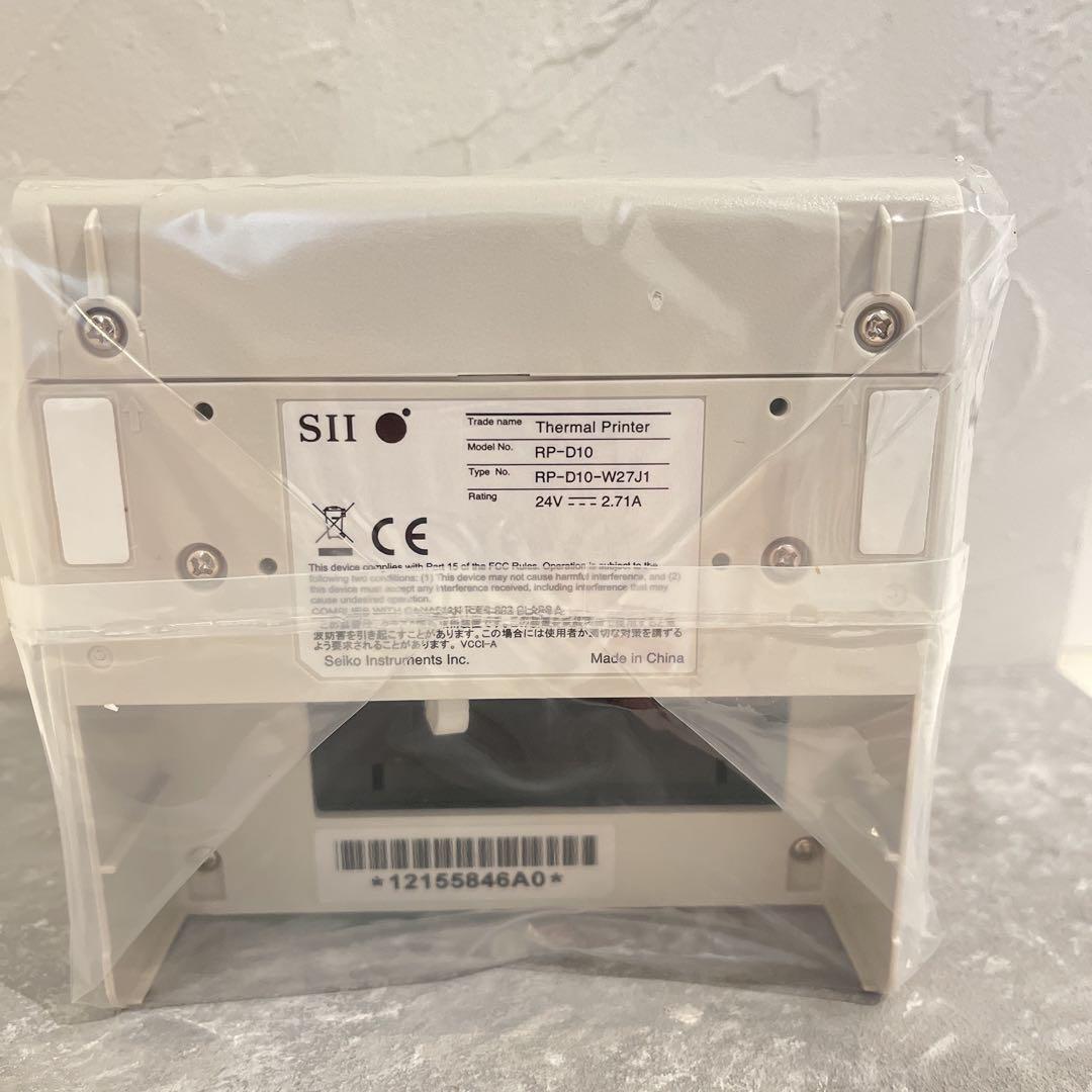 セイコーインスツル SII レシートプリンター RP-D10-W27J1-U