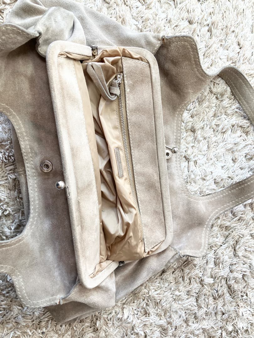 miu miu Vintage ミュウミュウ スウェード レザー バッグ