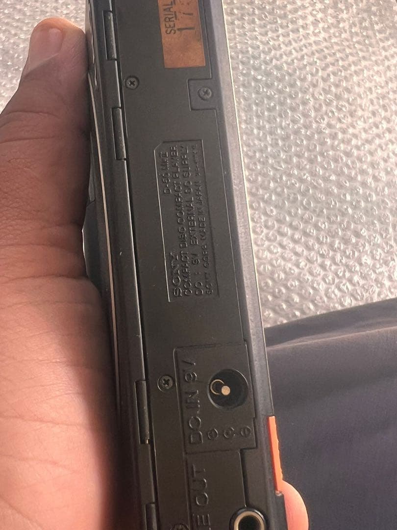 Sony ポータブルCDプレーヤー D-50 MKⅡ 動作未確認 現状渡し