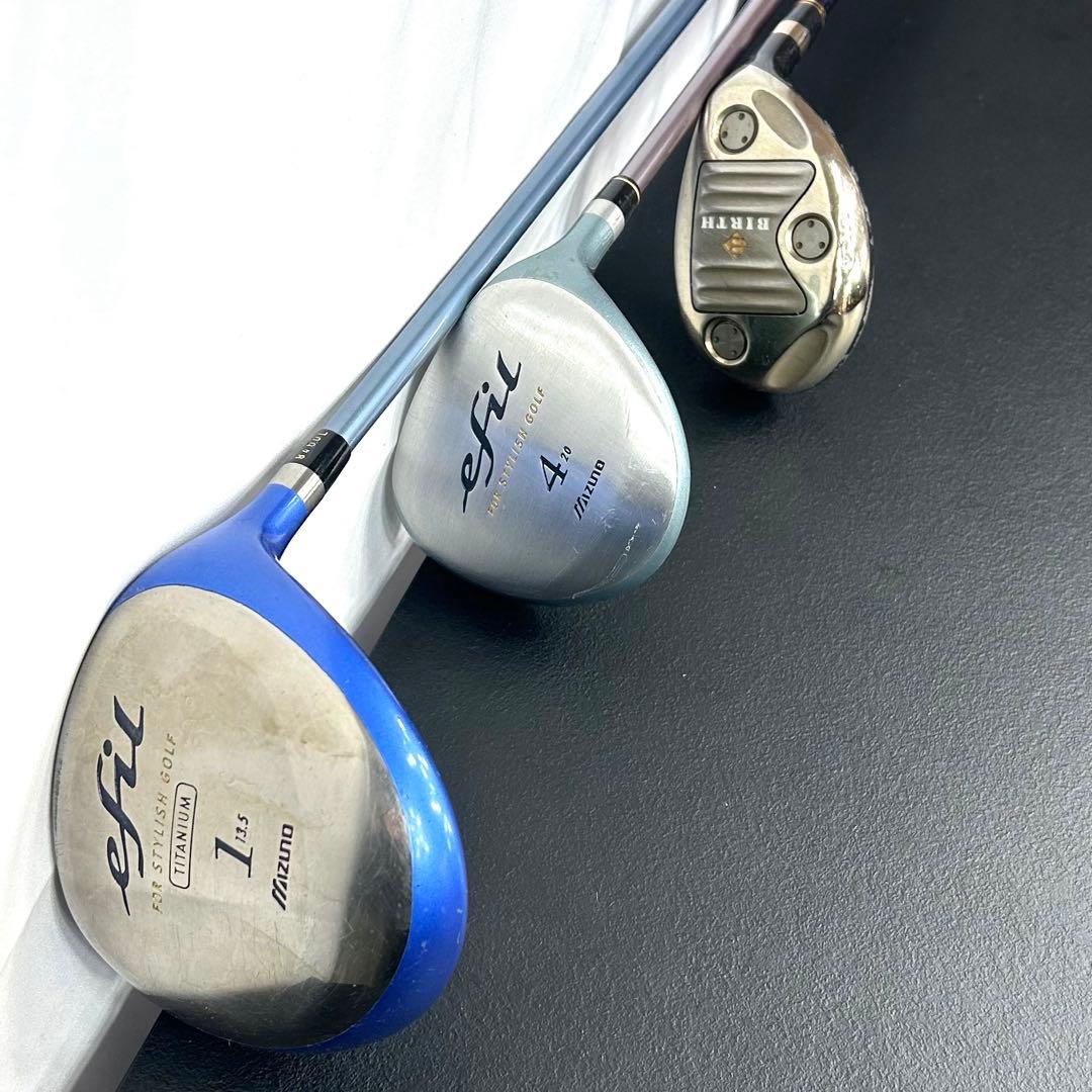 本格派　レディースゴルフクラブ　9本　お試しセット　ゴルフセット