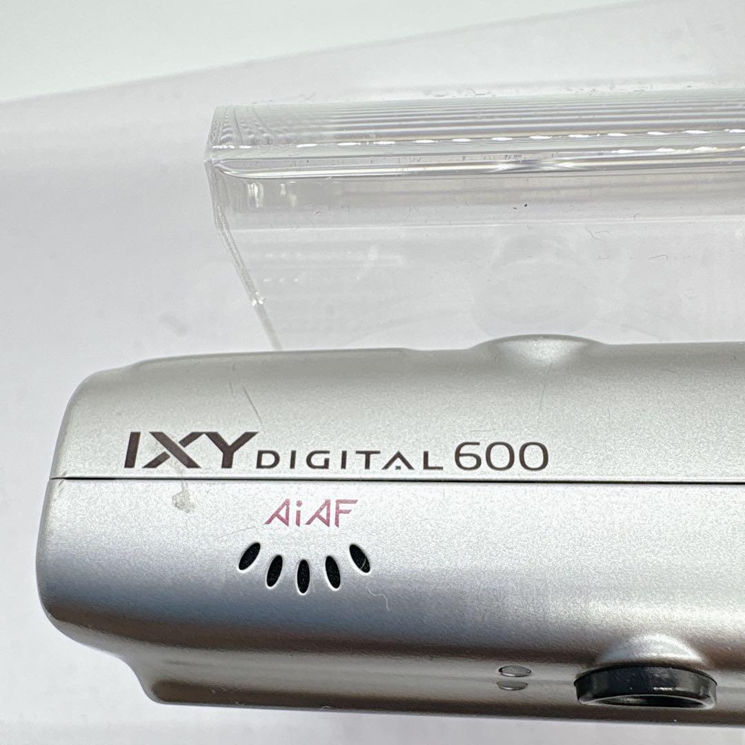 Canon IXY DIGITAL 600 シルバー コンパクトデジタルカメラ