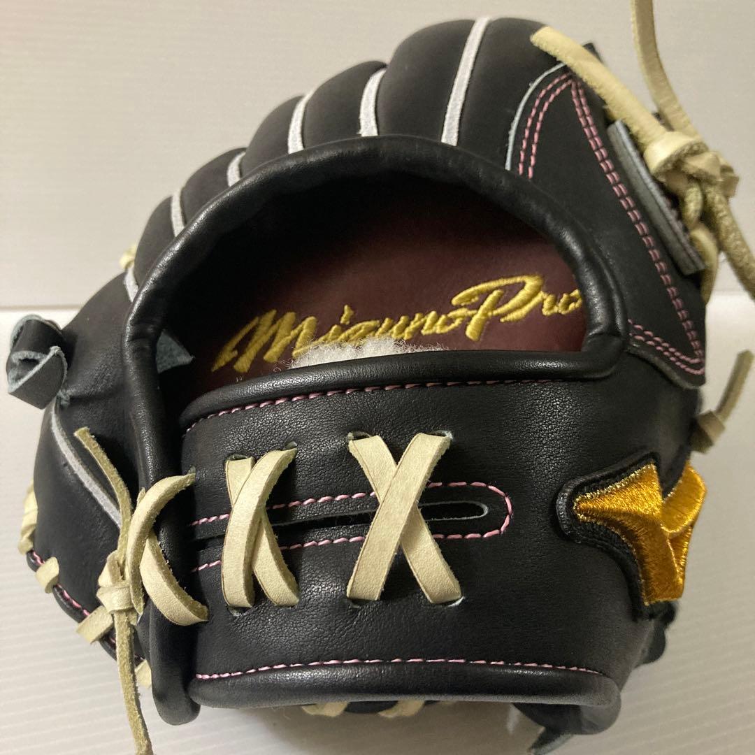 y*e様 硬式グローブ ミズノプロ 内野手用 オーダーグラブ HAGA JAPA