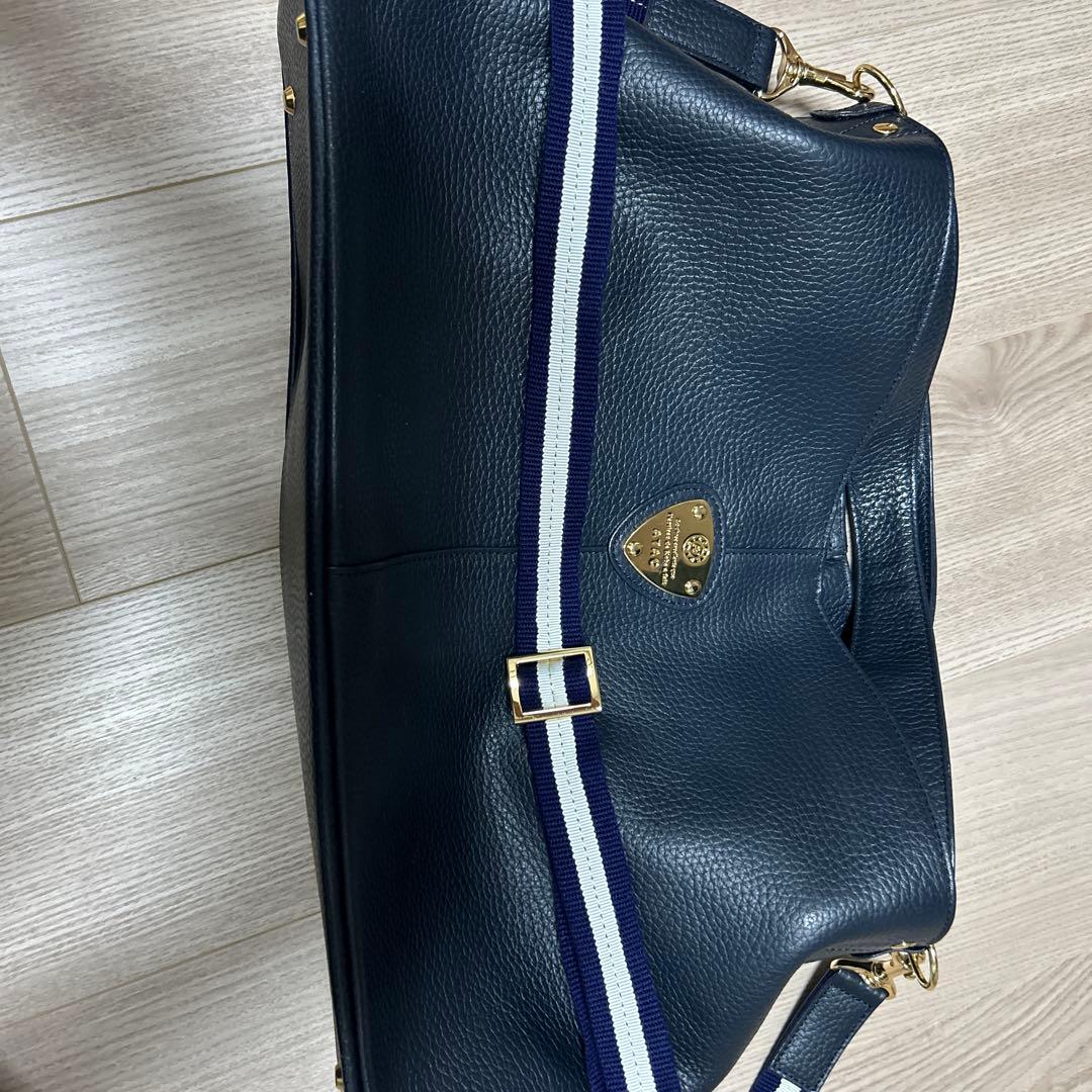 【週末価格】スタジオアタオ　バッグ　エルヴィ　ネイビー