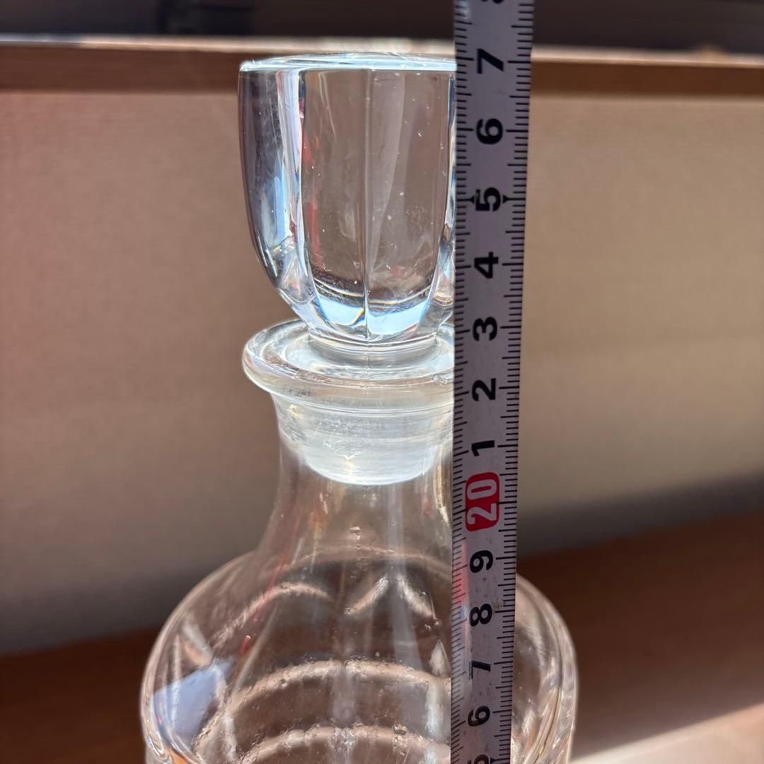 【当選品-非売品】 サントリー角ウイスキークリアガラス 空ボトル700ml