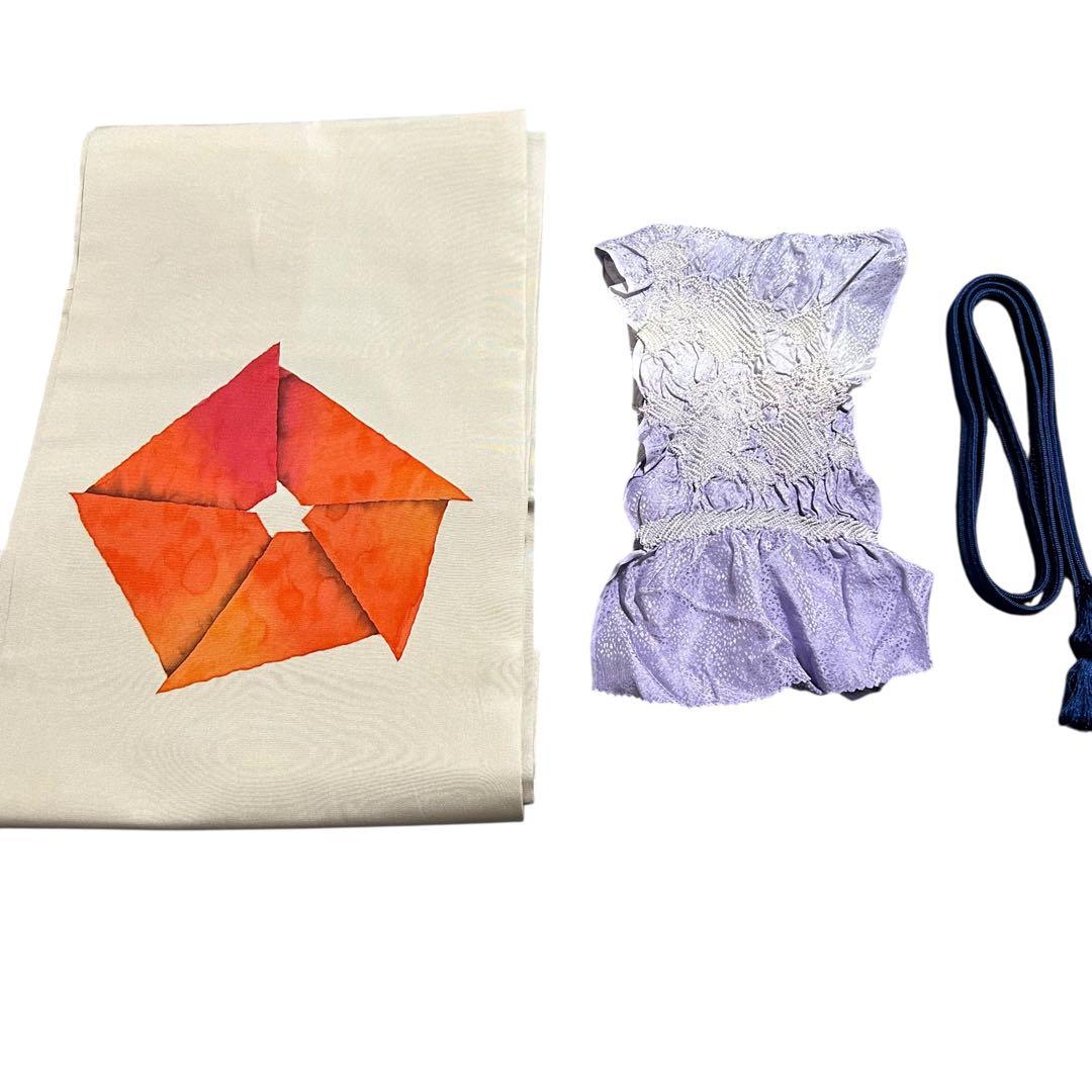 H*u様 未使用　新品　美品　袷　正絹　証紙付き　本場大島紬　フルセット　塩瀬名