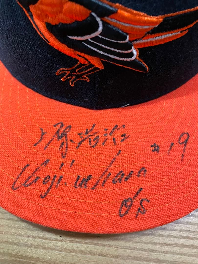上原浩治　直筆サイン入りキャップ　MLBデビュー　証明書付き