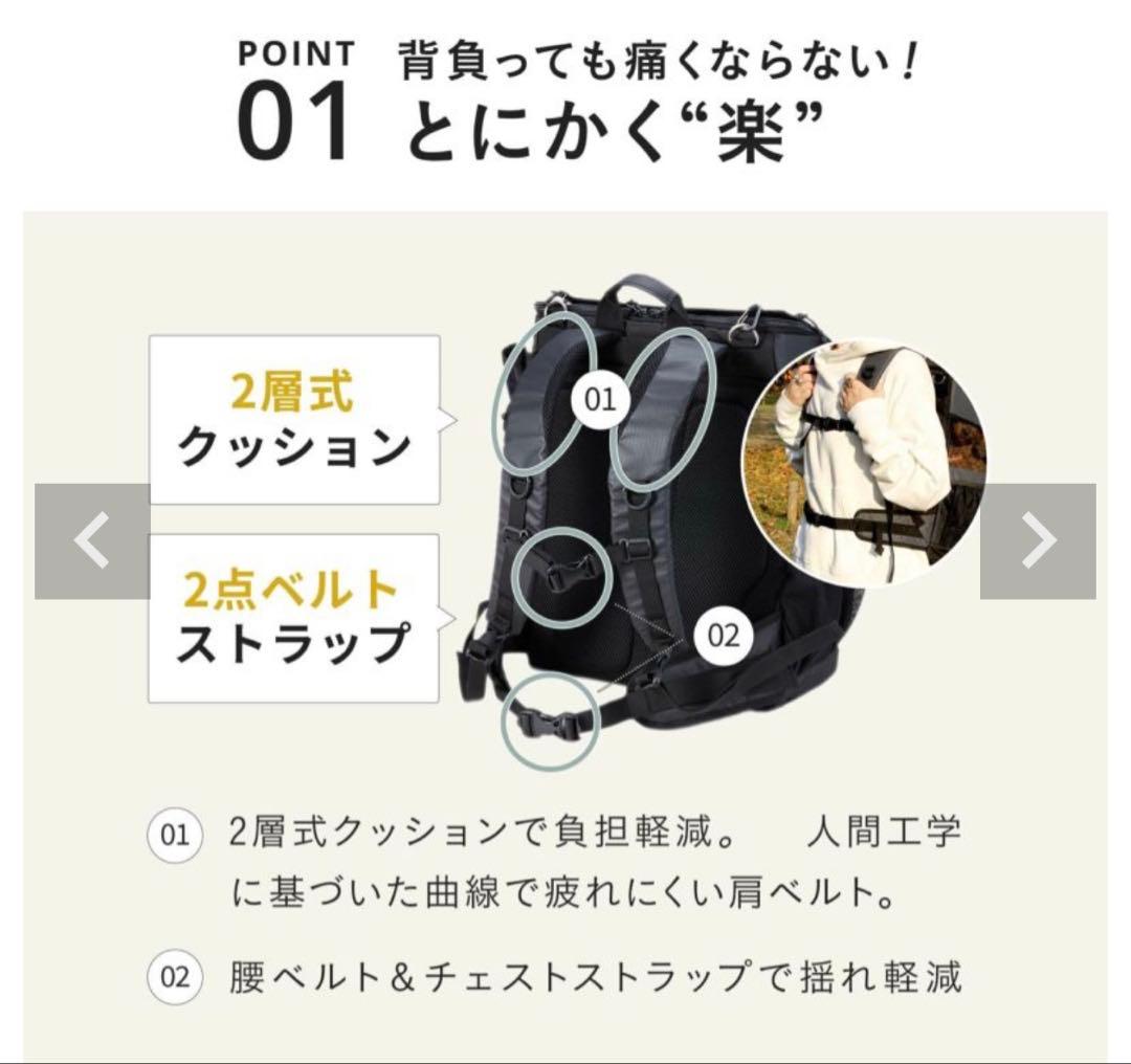 エアバギー 3ウェイバックパックキャリー [レギュラーサイズ]カラーベージュ