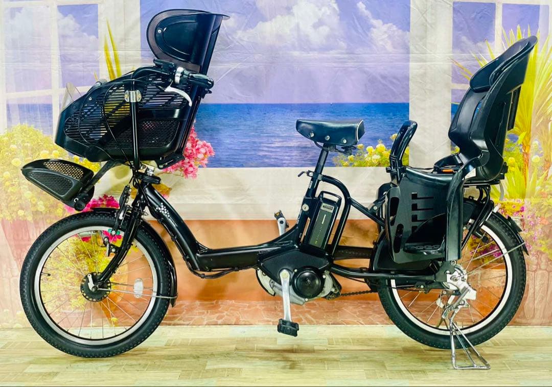 超特価！アンジェリーノ⭐️ブリヂストン子供乗せ電動アシスト自転車Y3189