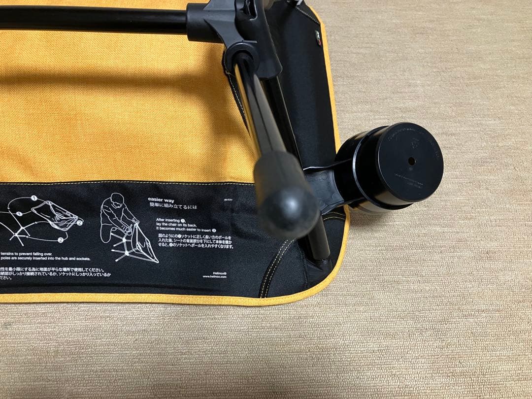 ヘリノックス (Helinox） コンフォートチェア イエロー