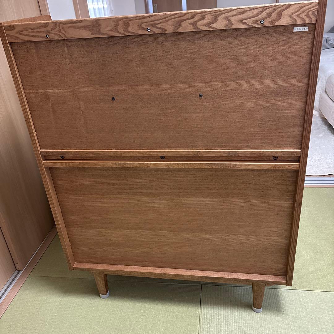 北欧風　ノルディック　ライティングビューロー　机　デスク　パソコンデスク　木製