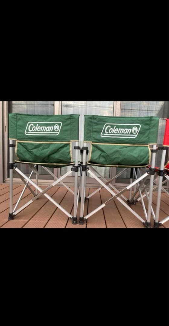 コールマン　スリムキャプテンチェア4脚セット