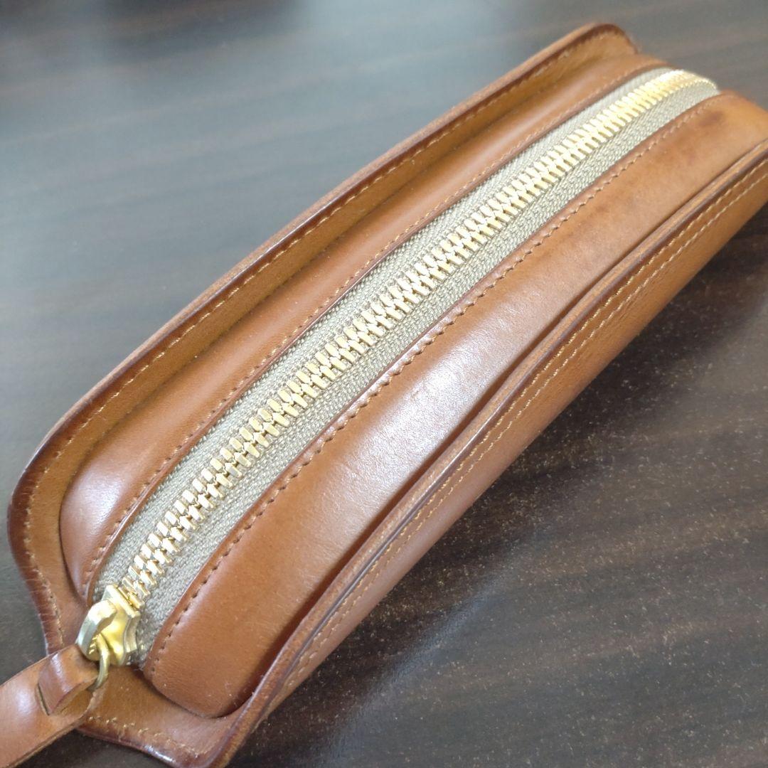 コルボ　ペンケース　ブラウン