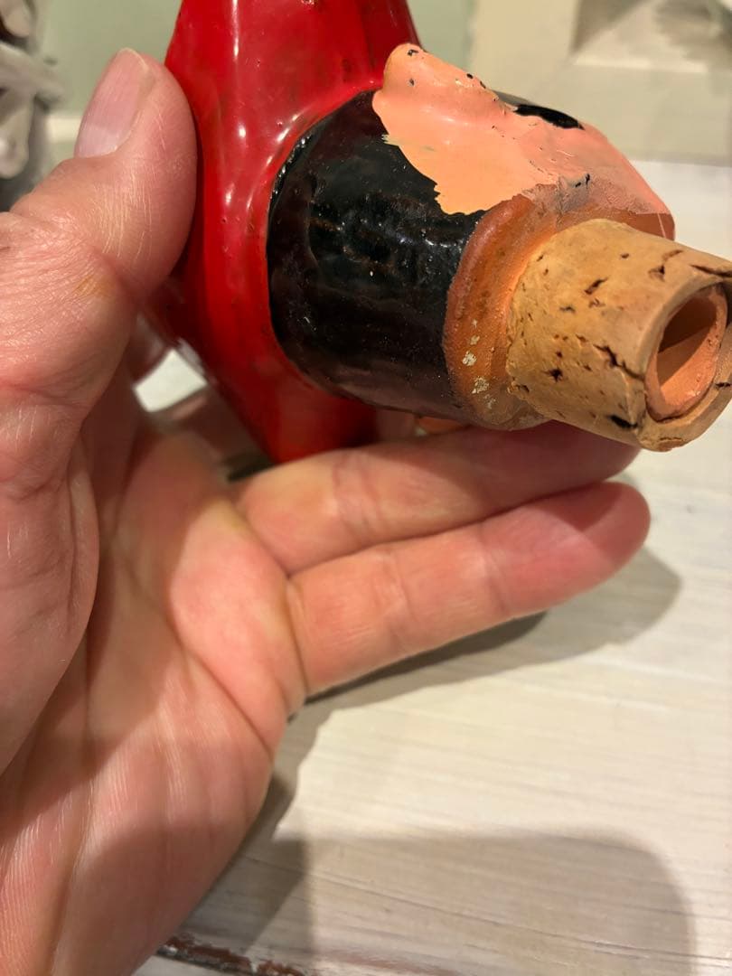 ビンテージ50s スカル　髑髏　骸骨　海賊　パイレーツ　デカンタ　Japan