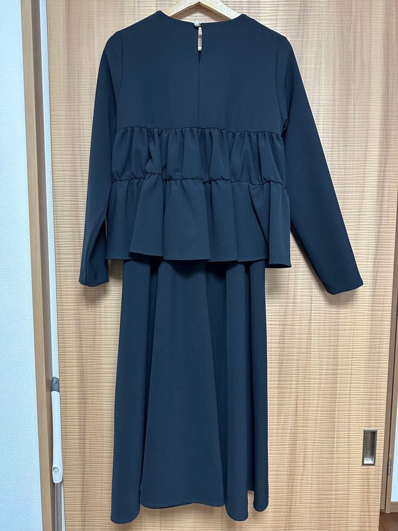 SONO★フリルネイビーワンピース