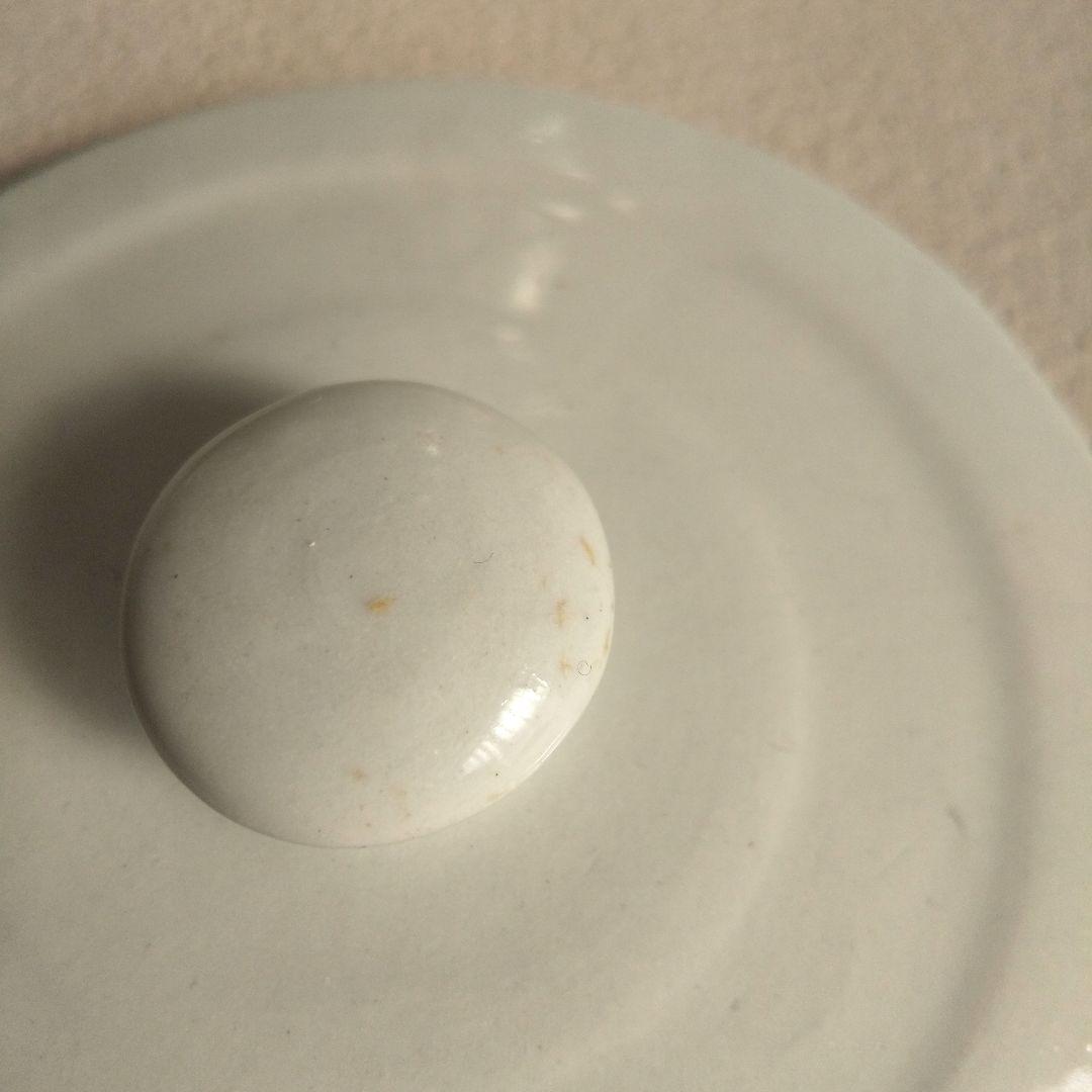 アンティーク　陶器キャニスター　RAISINS