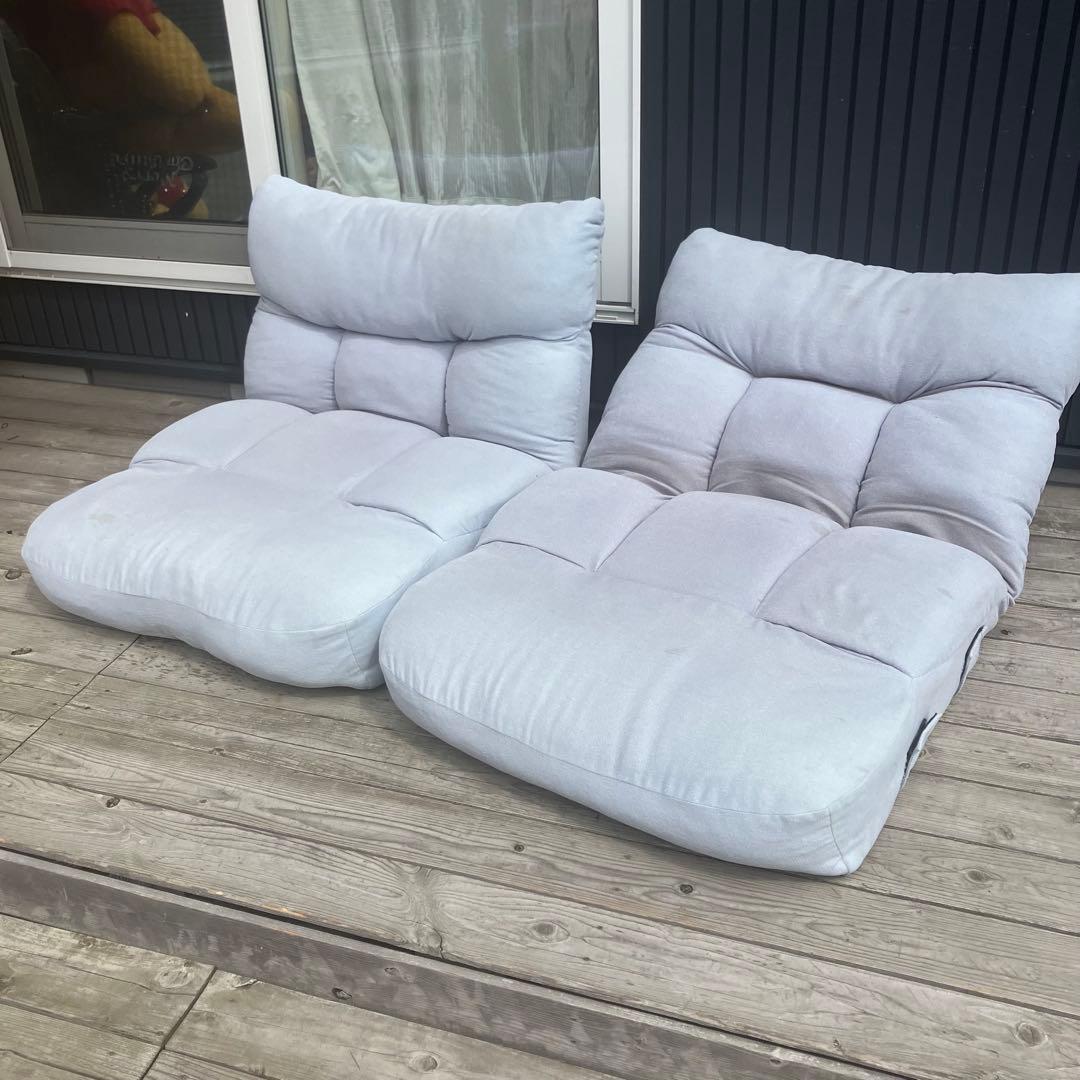 ニトリ ツナガルポケットコイルザイスレガ リクライニングチェア クッション座椅子