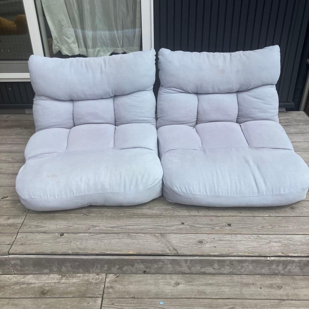 ニトリ ツナガルポケットコイルザイスレガ リクライニングチェア クッション座椅子