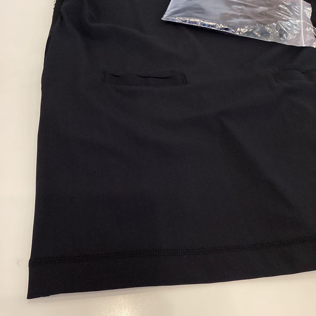新品　BRIEFING サイド　ロゴライン　ハイネック　ワンピース