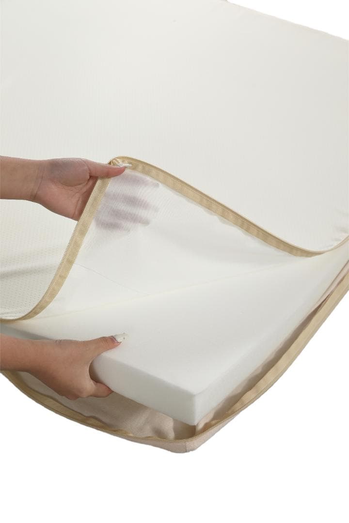 【厚さ8cm】高反発マットレス シングル S 二つ折り 背もたれ付き