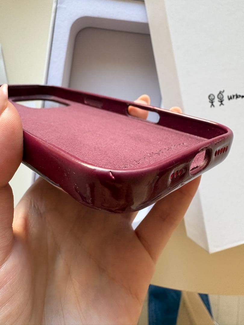 urban sophistication バーガンディ iPhone16ケース