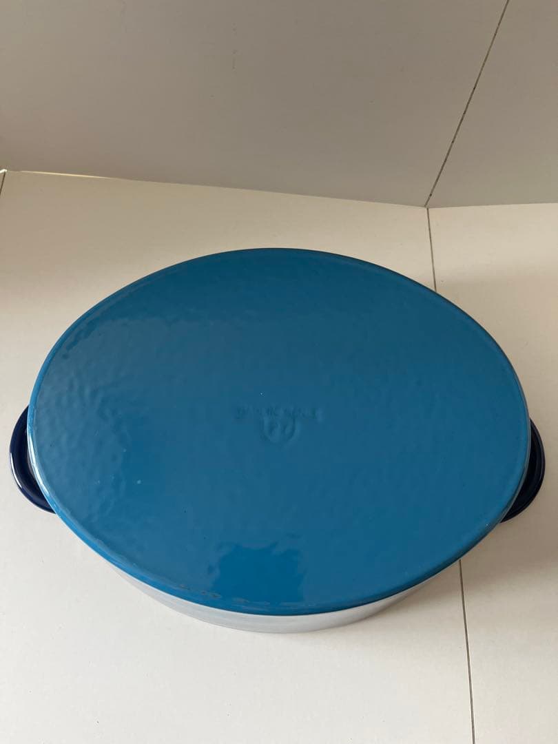 NOMAR ノマール社　ココット　オーバル　27cm ブルー