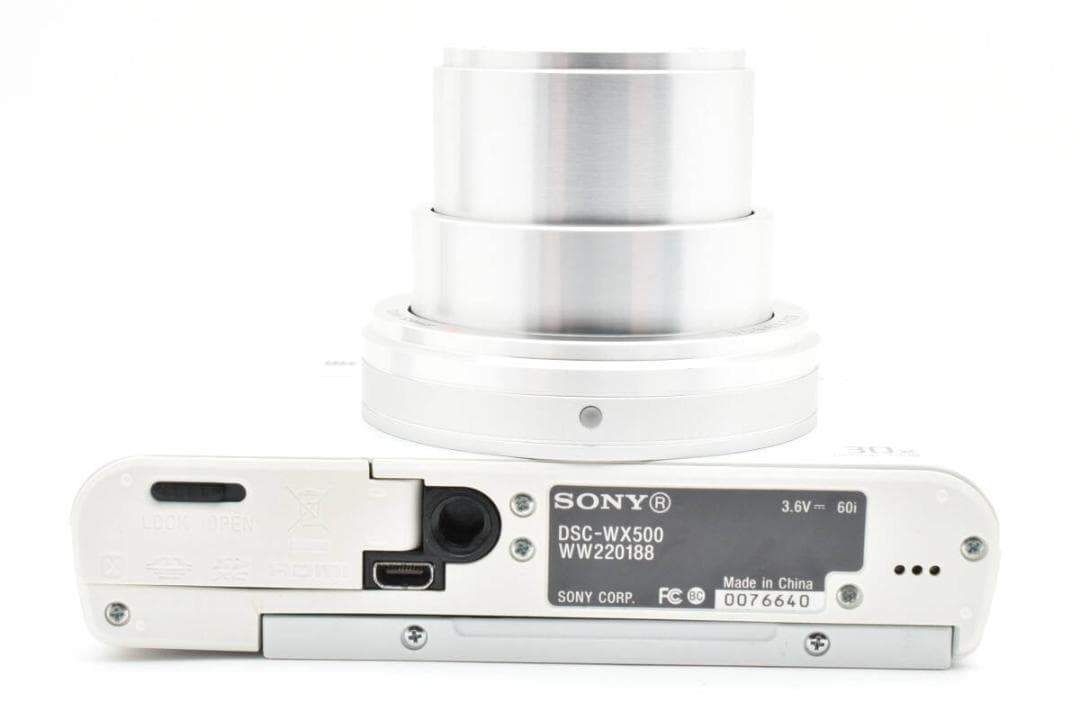 SONY DSC-WX500 ホワイト 1820万画素 1654