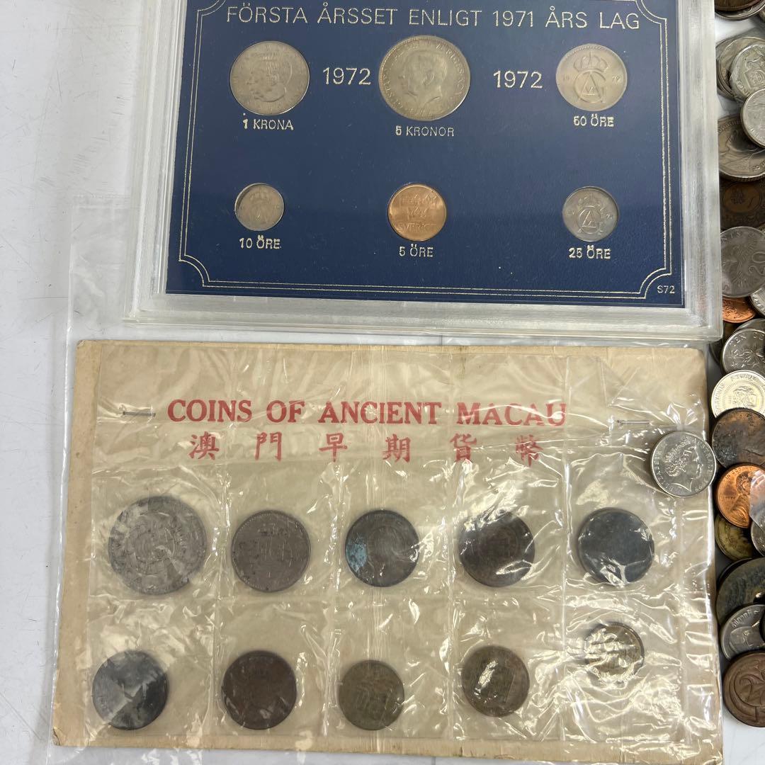 古銭色々　ケースや袋込2138g 東Y8-0128①