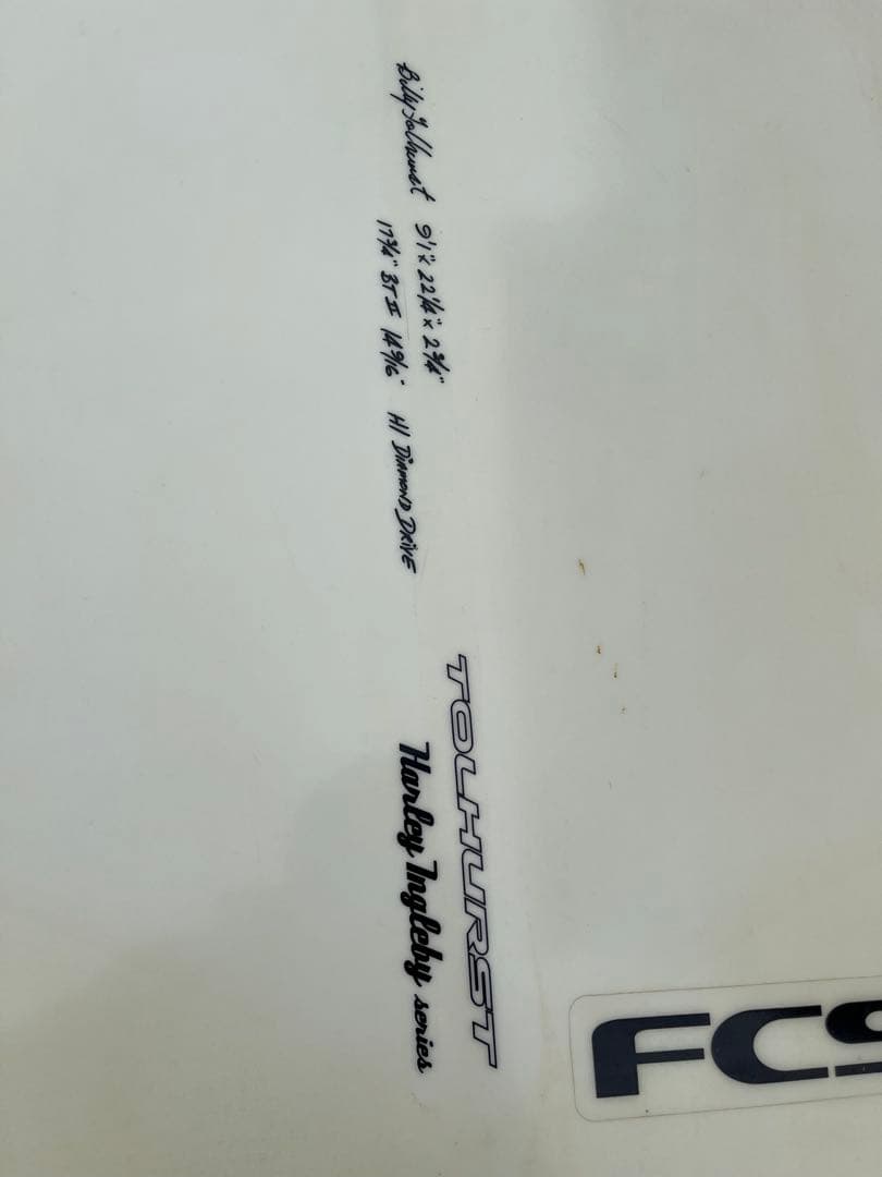 手渡し限定　サンダーボルト ロングボード ハーレーイングルビー　本人使用