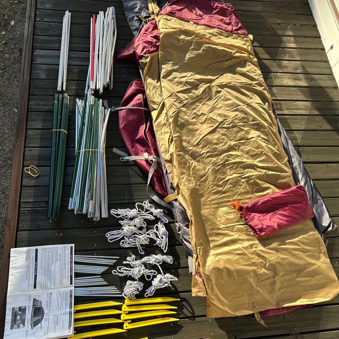 コールマン タフスクリーン2ルームハウス　バーガンディ　テント