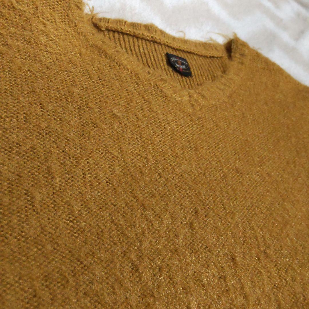 【美品】TOWNCRAFT PENNEY'S モヘア ニット マスタード