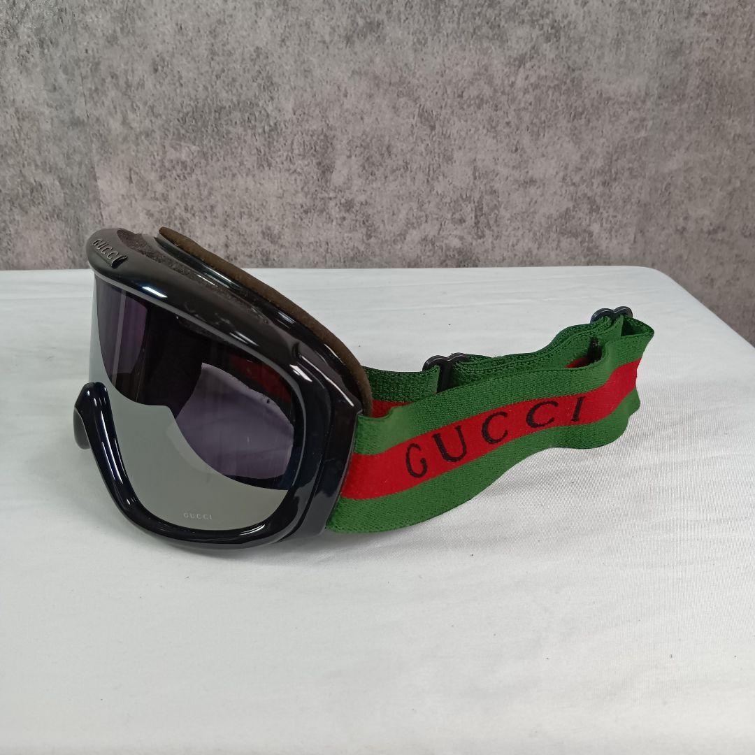 希少 GUCCI グッチ スキーゴーグル シェリーライン 黒 美品 Y2K完売品