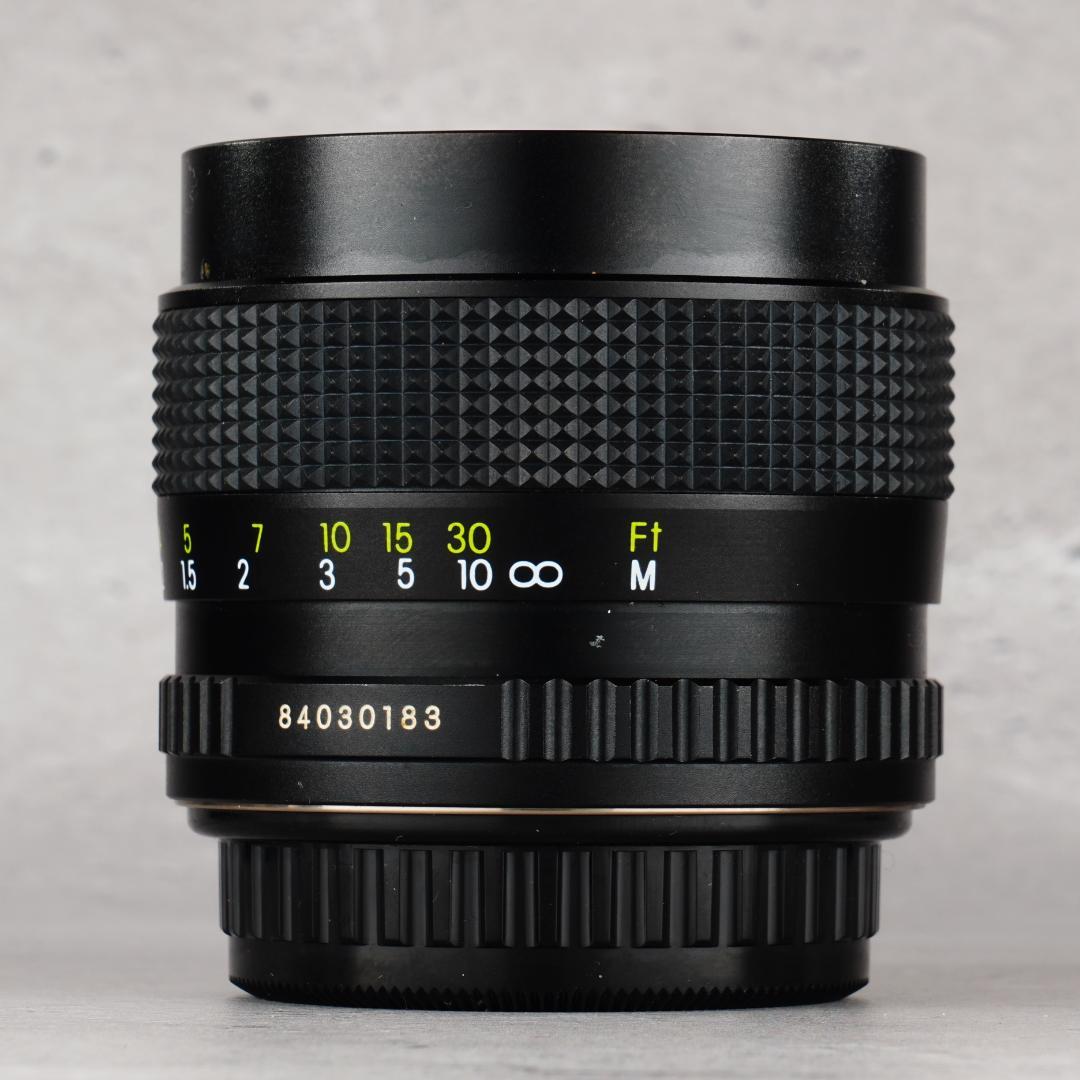 【整備＆テスト済】XR RIKENON 55mm F1.2 183