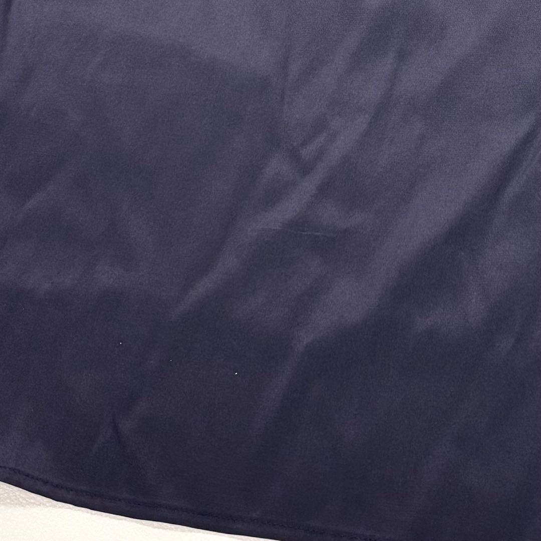 未使用✨SOÉJU シルクボウタイブラウス Mサイズ ネイビー　タグ付き