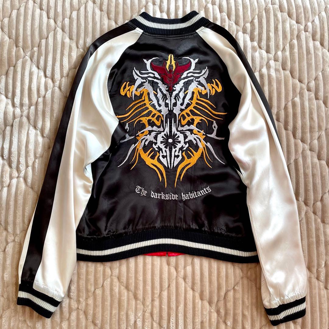 GACKT スカジャン リバーシブル 年代物 USED mediumサイズ レア